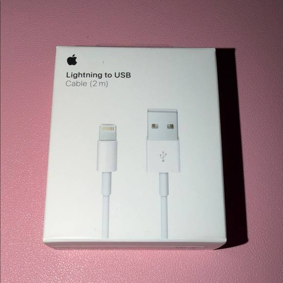 Apple Accessories - Apple Lightning to USB Cable (2m) (White) - New Boxed